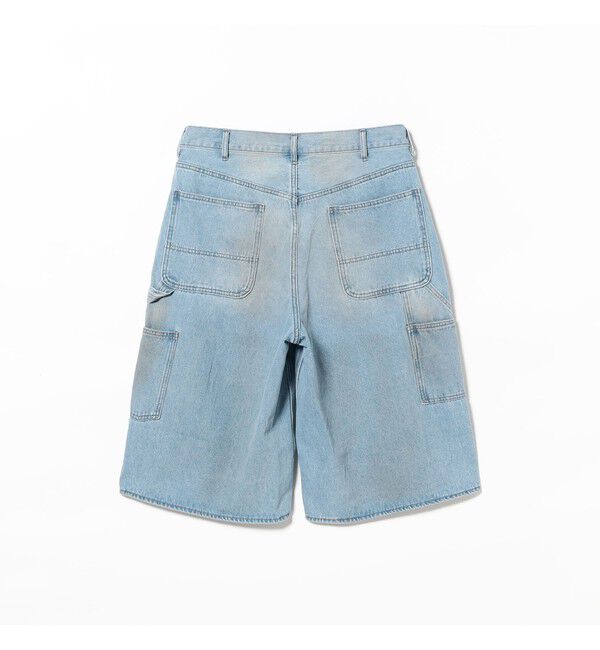 BEAMS「クォーターレングス ペインターデニム」|デニム|