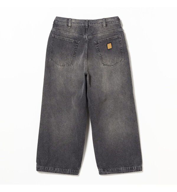 BEAMS「ワイドストレート バルーン デニムパンツ」|デニム|