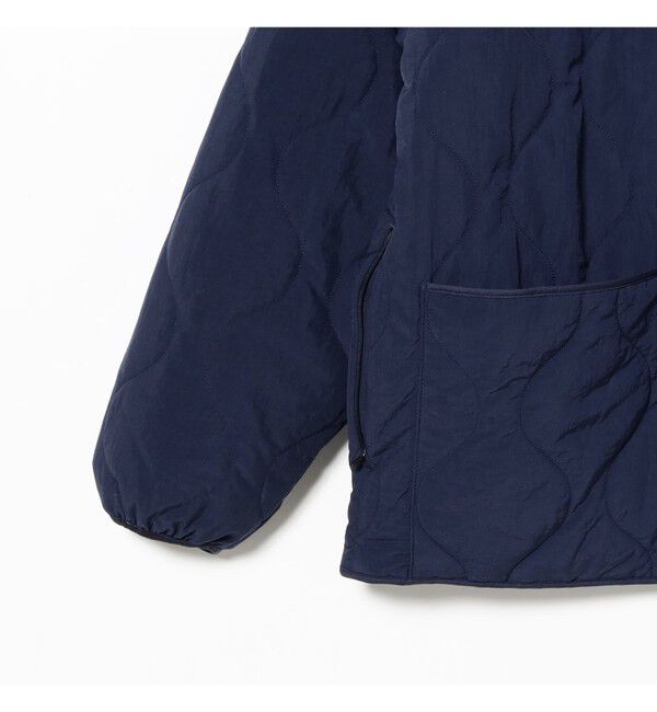 BEAMS「ダウン ミリタリー ライナージャケット」|ブルゾン・スタジャン|