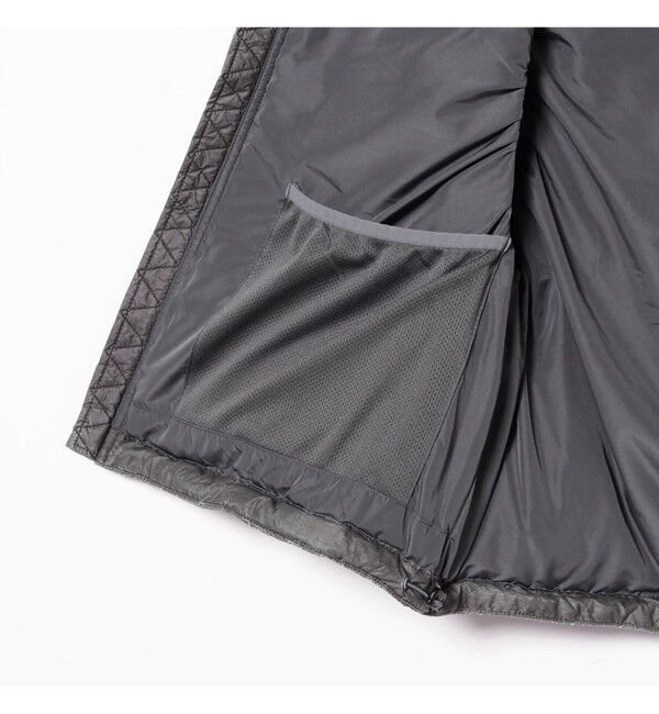 BEAMS「ワイドフィット フェード ダウンベスト」|ベスト・ジレ|