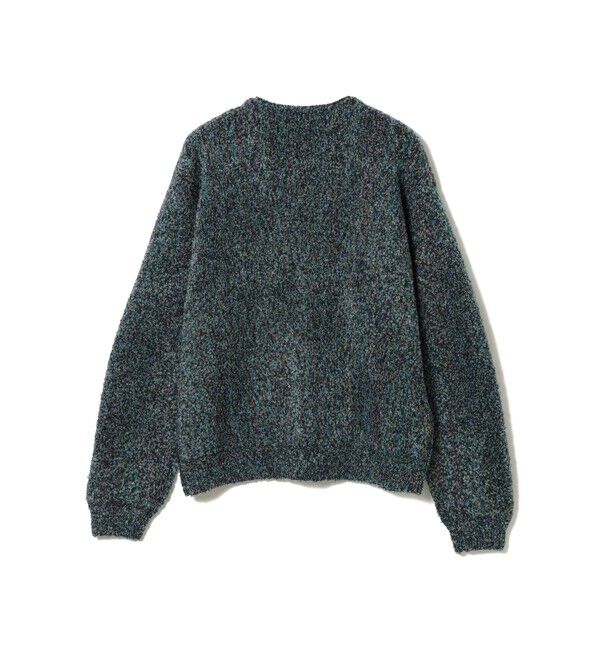 BEAMS「5ゲージ ブークレ カーディガン」|ニット・セーター|