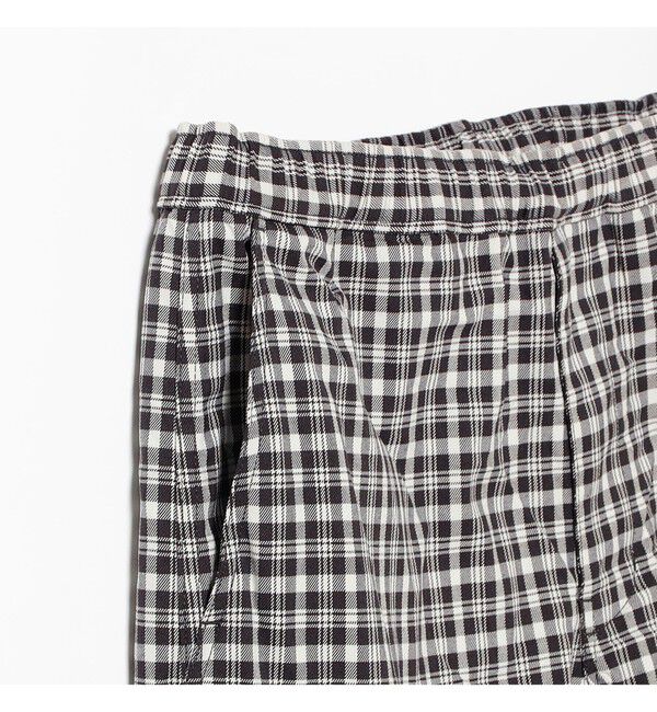 BEAMS「チェック カーゴ パンツ」|チノ|