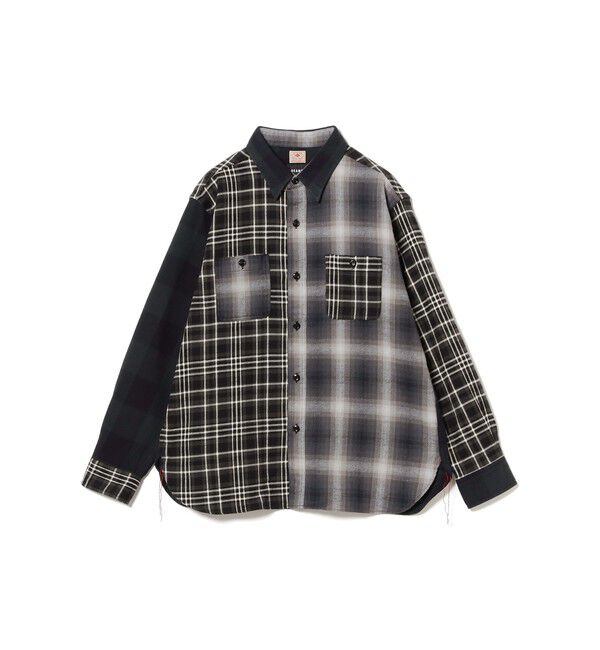 BEAMS「【別注】SUGAR CANE / クレイジー ワークシャツ」|シャツ・ブラウス|