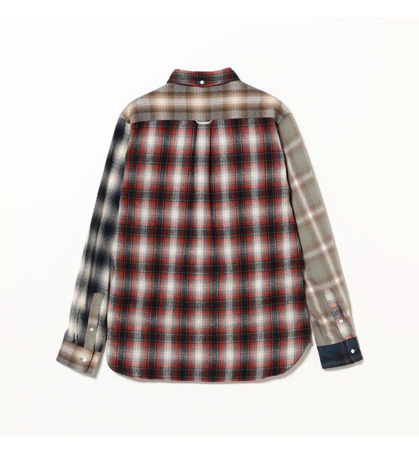 BEAMS PLUS「B.D. flannel Plaid Panel」|シャツ・ブラウス|