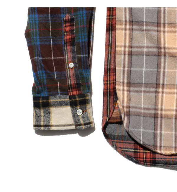 BEAMS PLUS「B.D. flannel Plaid Panel」|シャツ・ブラウス|