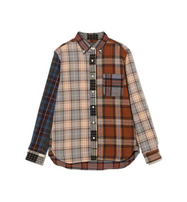 BEAMS PLUS「B.D. flannel Plaid Panel」|シャツ・ブラウス|