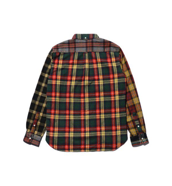 BEAMS PLUS「B.D. flannel Plaid Panel」|シャツ・ブラウス|