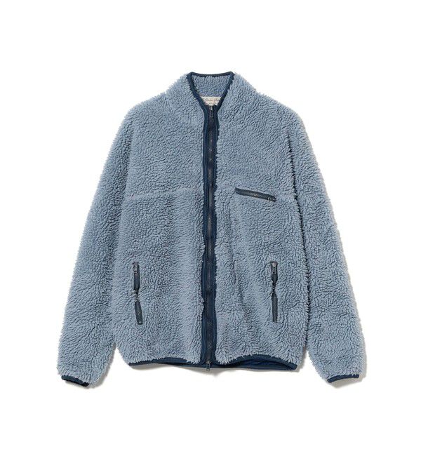 BEAMS PLUS「【別注】REMI RELIEF / Fleece Jacket Boa」|ブルゾン・スタジャン|FADE_BLUE