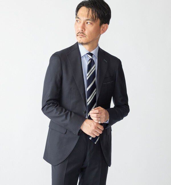 SHIPS「SHIPS: LORO PIANA FABRIC  オーストラリス 無地 S3B スーツ」|スーツ|