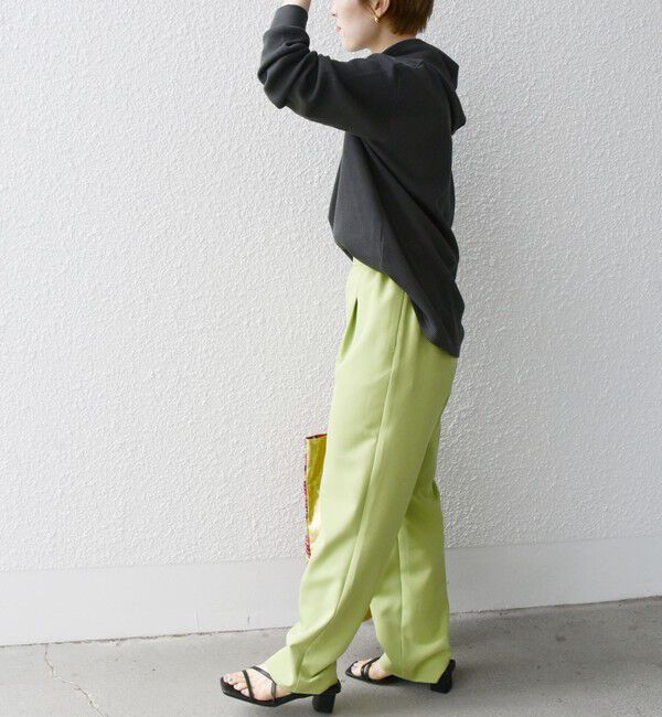 SHIPS any「SHIPS any:〈洗濯機可能〉ワッフル フーディ プルオーバー」|Tシャツ・カットソー|