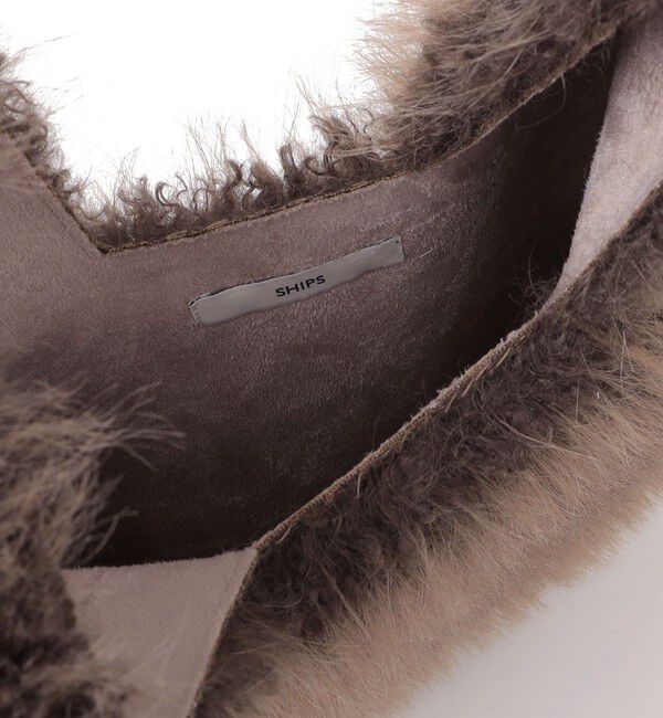 SHIPS for women「プードル ファー バッグ」|トートバッグ|