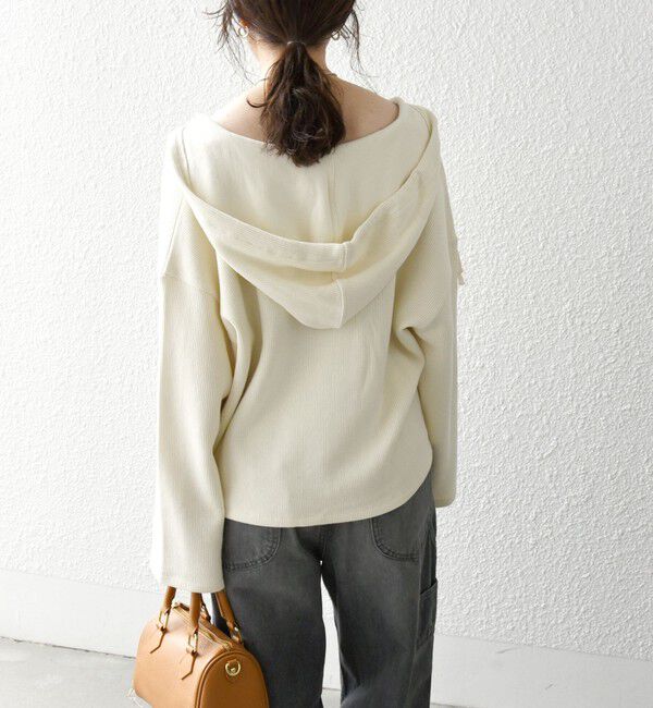 SHIPS any「SHIPS any:〈手洗い可能〉サカリバ フード ショート プルオーバー」|その他|