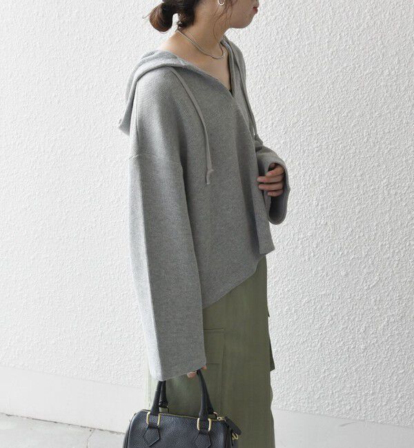 SHIPS any「SHIPS any:〈手洗い可能〉サカリバ フード ショート プルオーバー」|その他|