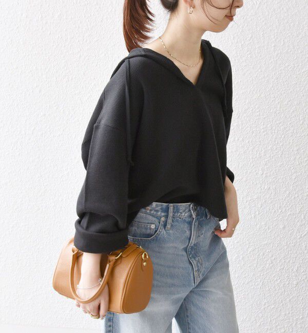 SHIPS any「SHIPS any:〈手洗い可能〉サカリバ フード ショート プルオーバー」|その他|