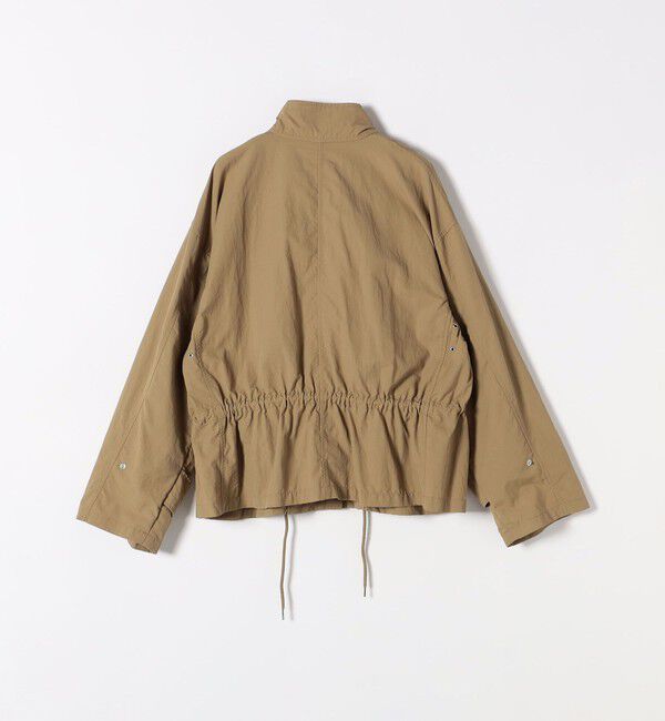 SHIPS any「SHIPS any:〈撥水・洗濯機可能〉スタンドカラー ドロスト ショート ブルゾン」|ブルゾン・スタジャン|