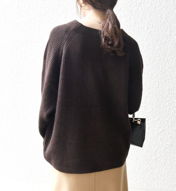 SHIPS any「SHIPS any:〈手洗い可能〉AQUA カシミヤ ミックス ハイネック ニット」|ニット・セーター|