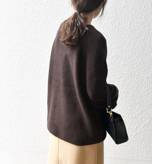 SHIPS any「SHIPS any:〈手洗い可能〉AQUA カシミヤ ミックス ハイネック ニット」|ニット・セーター|