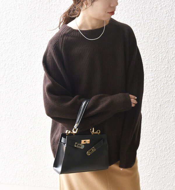 SHIPS any「SHIPS any:〈手洗い可能〉AQUA カシミヤ ミックス ハイネック ニット」|ニット・セーター|