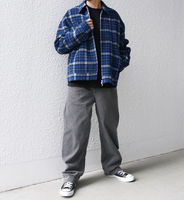 SHIPS any「SHIPS any: リバー メルトン オーバーサイズ ジップ ブルゾン◇」|ブルゾン・スタジャン|