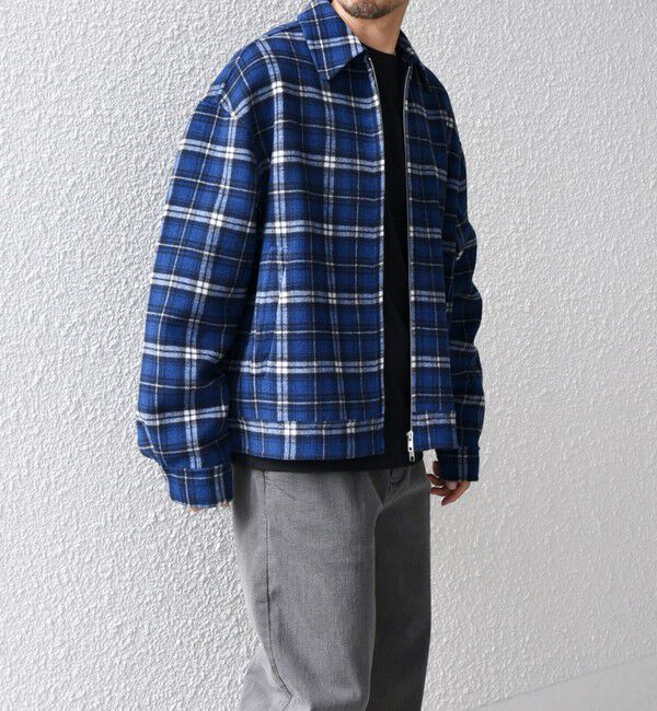 SHIPS any「SHIPS any: リバー メルトン オーバーサイズ ジップ ブルゾン◇」|ブルゾン・スタジャン|