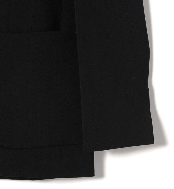 SHIPS for women「SHIPS Primary Navy Label: セミ フォーマル 梳毛 カラーレス ジャケット（セットアップ対応）」|ノーカラージャケット|