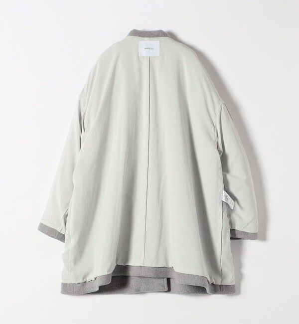 SHIPS any「SHIPS any: ノンミュールジングウール ステンカラー ミディ コート」|ステンカラーコート|