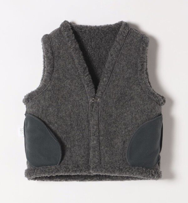 SHIPS any「Mouflon Mouflon: ショート ボア ベスト」|ベスト・ジレ|