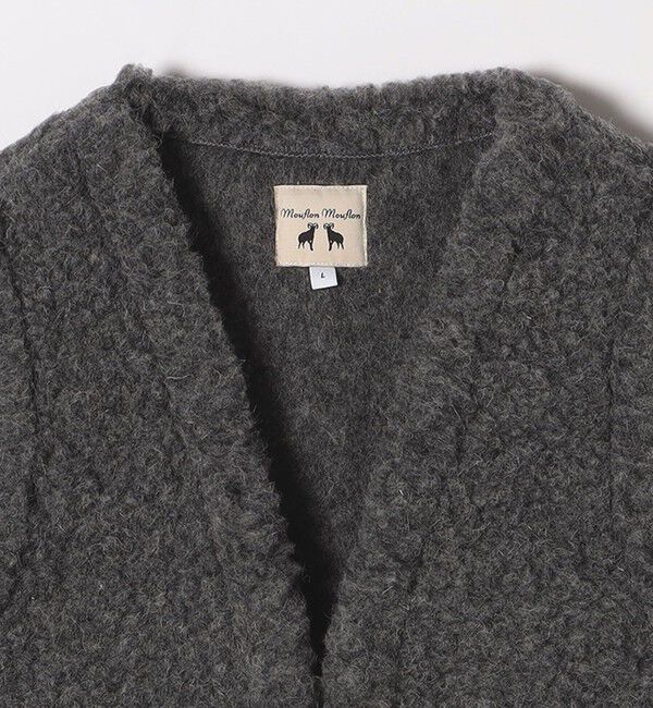 SHIPS any「Mouflon Mouflon: ショート ボア ベスト」|ベスト・ジレ|