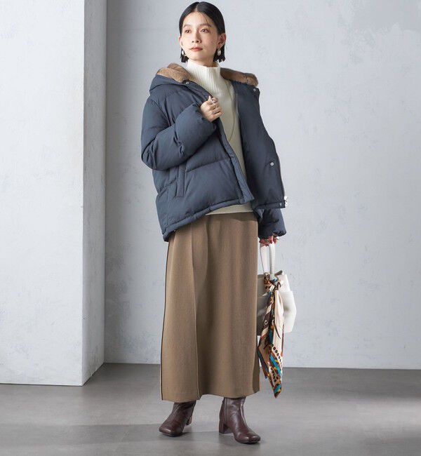 SHIPS for women「ファー付 ダウンコート」|ダウン|