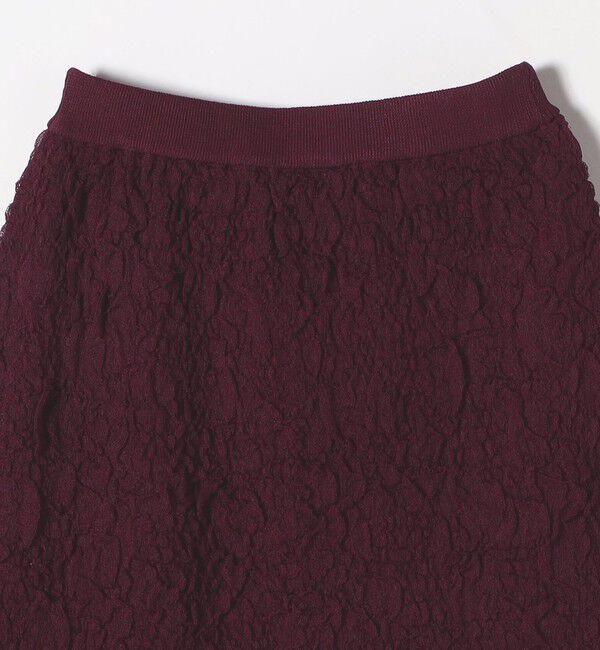 SHIPS any「SHIPS any:〈手洗い可能〉ジャカード バンピー Iライン ロング スカート」|スカート|