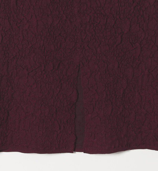 SHIPS any「SHIPS any:〈手洗い可能〉ジャカード バンピー Iライン ロング スカート」|スカート|