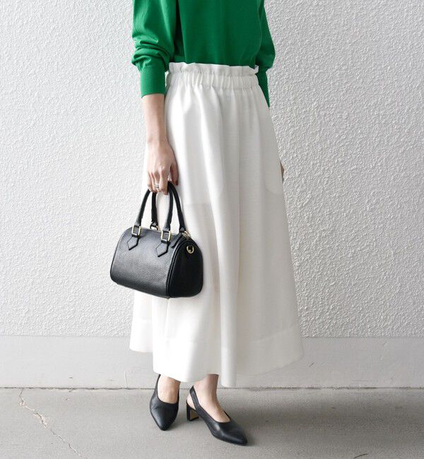 SHIPS any「SHIPS any:〈洗濯機可能〉ドライタッチ ギャザー キュロット パンツ」|その他|