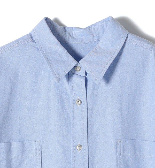 SHIPS for women「〈洗濯機可能〉ワンポイント 刺繍 シャツ ワンピース」|ワンピース|