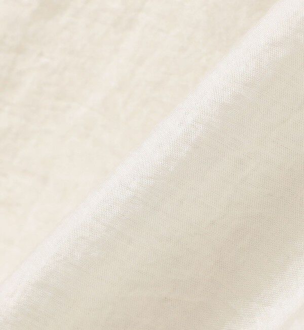 SHIPS for women「〈手洗い可能〉シルク混 シアー フリル ネック ギャザー ブラウス」|シャツ・ブラウス|