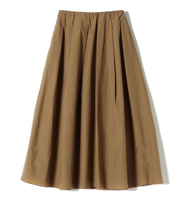 SHIPS for women「〈手洗い可能〉ライト タフタ タック フレア スカート」|スカート|