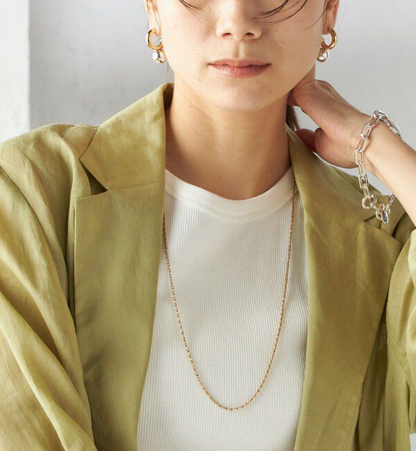 SHIPS for women「シズク トップ アジャスター ネックレス」|ネックレス|ゴールド