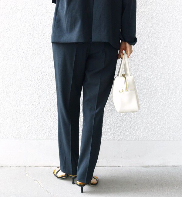 SHIPS for women「〈手洗い可能〉FUNCTIONAL テーパード パンツ（セットアップ対応）」|その他|