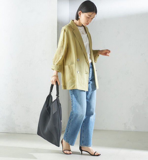 SHIPS for women「LE VERNIS:パラコート ハンドル メッシュ トート」|トートバッグ|