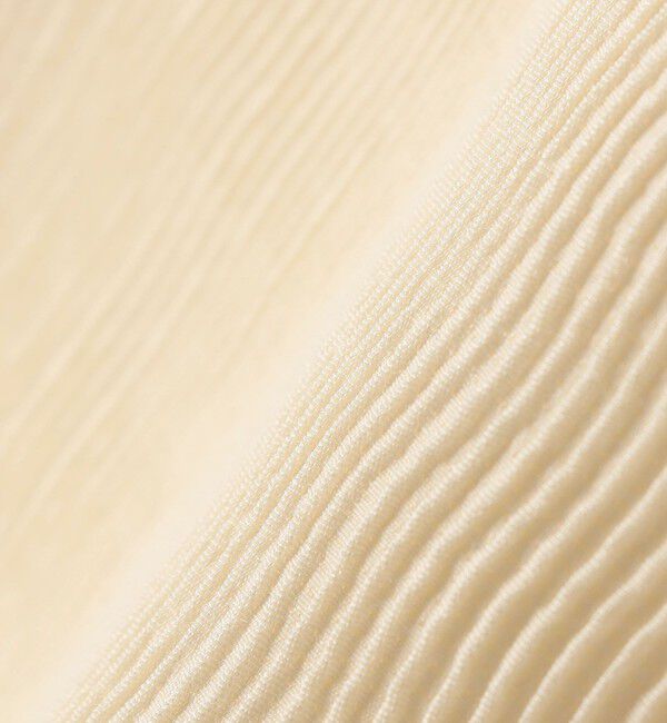 SHIPS for women「〈手洗い可能〉ウェーブ プリーツ 前後 2WAY ブラウス」|シャツ・ブラウス|