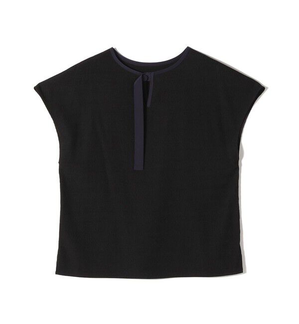 SHIPS for women「〈手洗い可能〉ウェーブ プリーツ 前後 2WAY ブラウス」|シャツ・ブラウス|