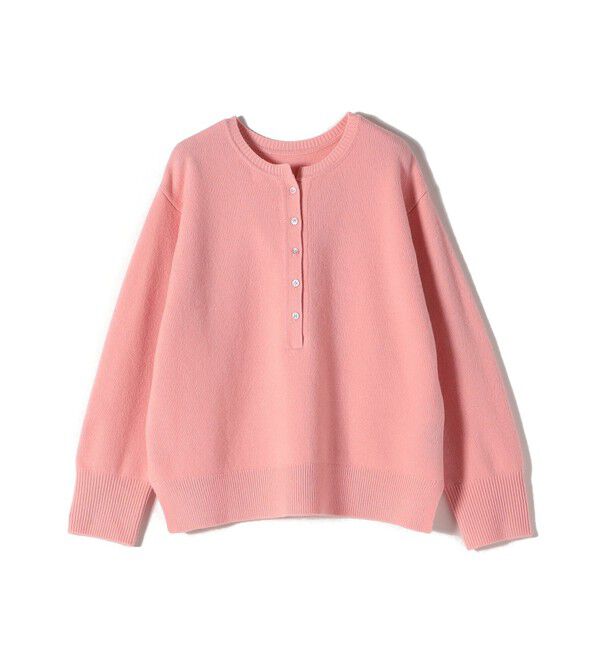 SHIPS for women「〈手洗い可能〉ウール カシミヤ 2WAY プルオーバー」|ニット・セーター|ピンク系