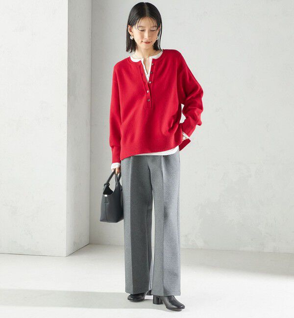 SHIPS for women「〈手洗い可能〉ウール カシミヤ 2WAY プルオーバー」|ニット・セーター|