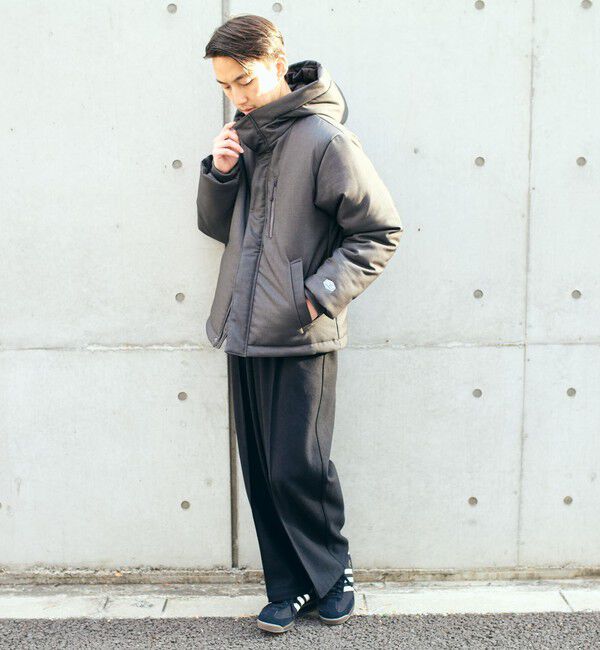 SHIPS「【WEB限定】SHIPS: 中綿 ウールブレンド パデッド フード ジャケット」|その他|