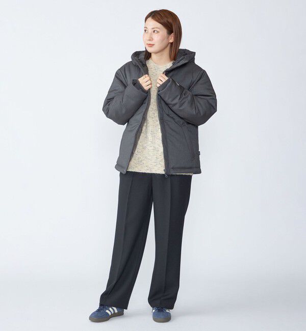 SHIPS「【WEB限定】SHIPS: 中綿 ウールブレンド パデッド フード ジャケット」|その他|