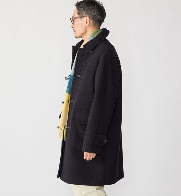 SHIPS「SHIPS: S140 ウールシルク ダッフル コート」|ダッフルコート|