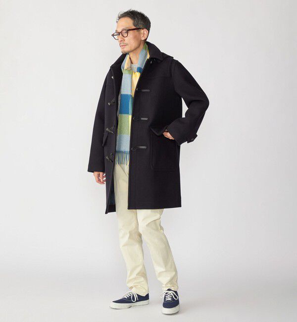 SHIPS「SHIPS: S140 ウールシルク ダッフル コート」|ダッフルコート|