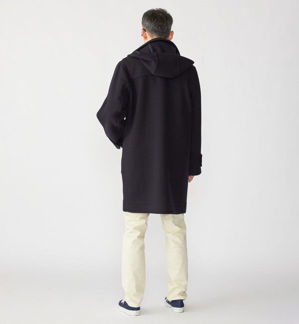 SHIPS「SHIPS: S140 ウールシルク ダッフル コート」|ダッフルコート|