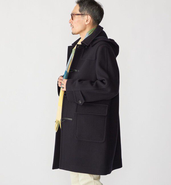 SHIPS「SHIPS: S140 ウールシルク ダッフル コート」|ダッフルコート|