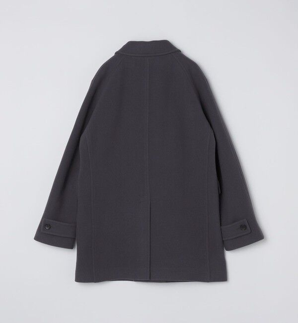 SHIPS「SHIPS: S140 ウールシルク ステンカラー コート」|ステンカラーコート|