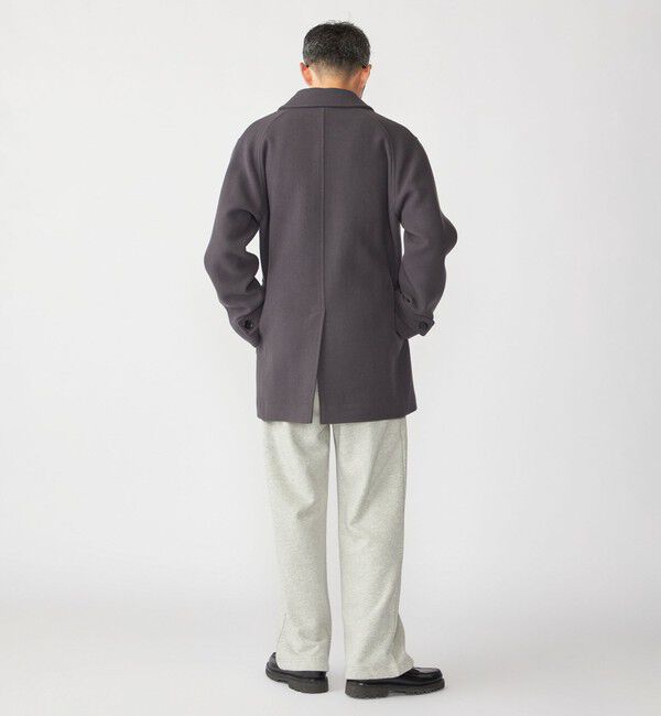 SHIPS「SHIPS: S140 ウールシルク ステンカラー コート」|ステンカラーコート|